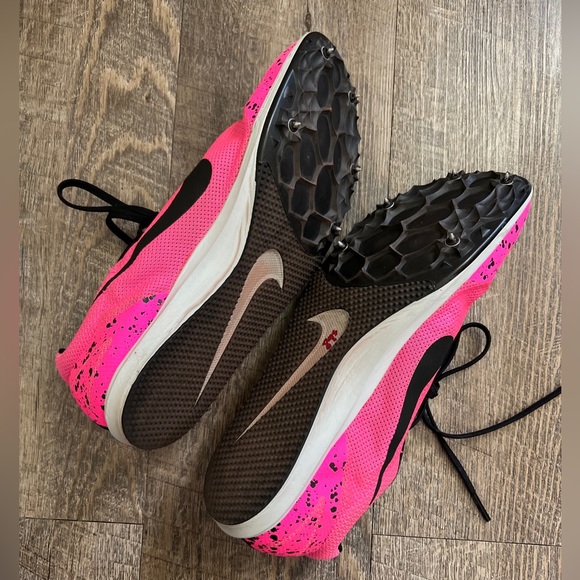 Size 10 - Nike Zoom Rival D 10 Pink Blast Black 2020 - Picture 5 of 5